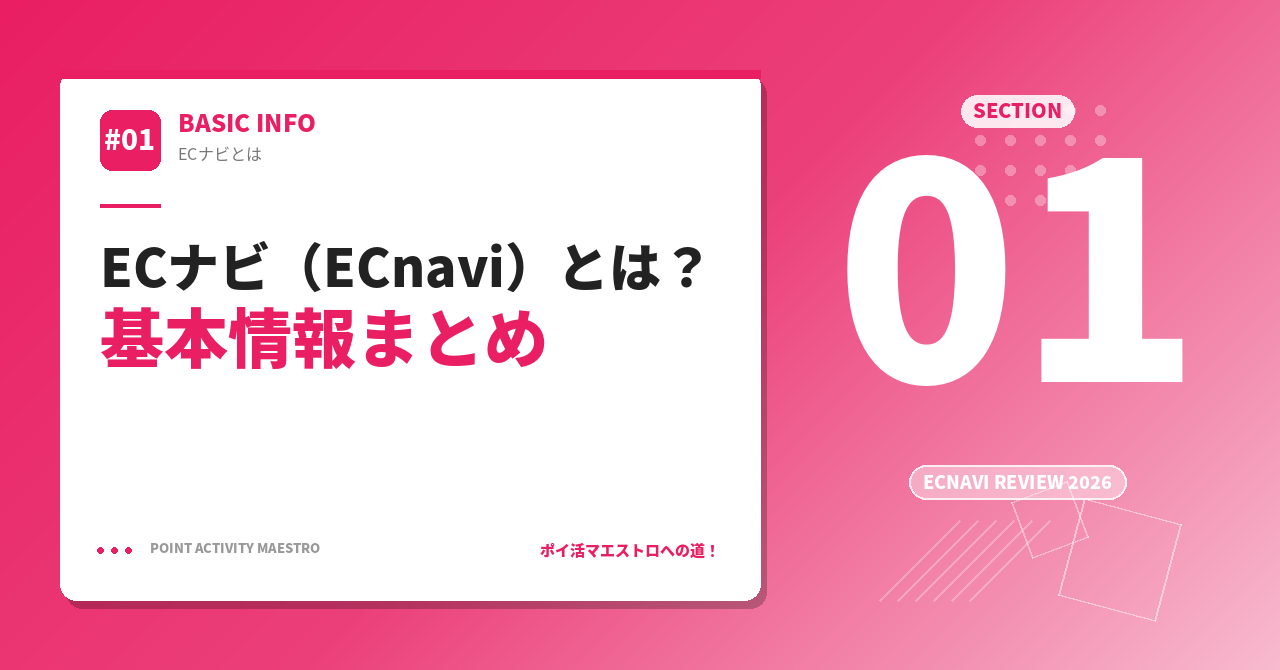 ECナビ（ECnavi）とは？基本情報まとめ